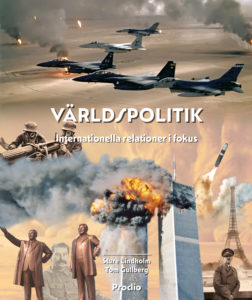 Omslaget till boken Världspolitik - Internationella relationer i fokus